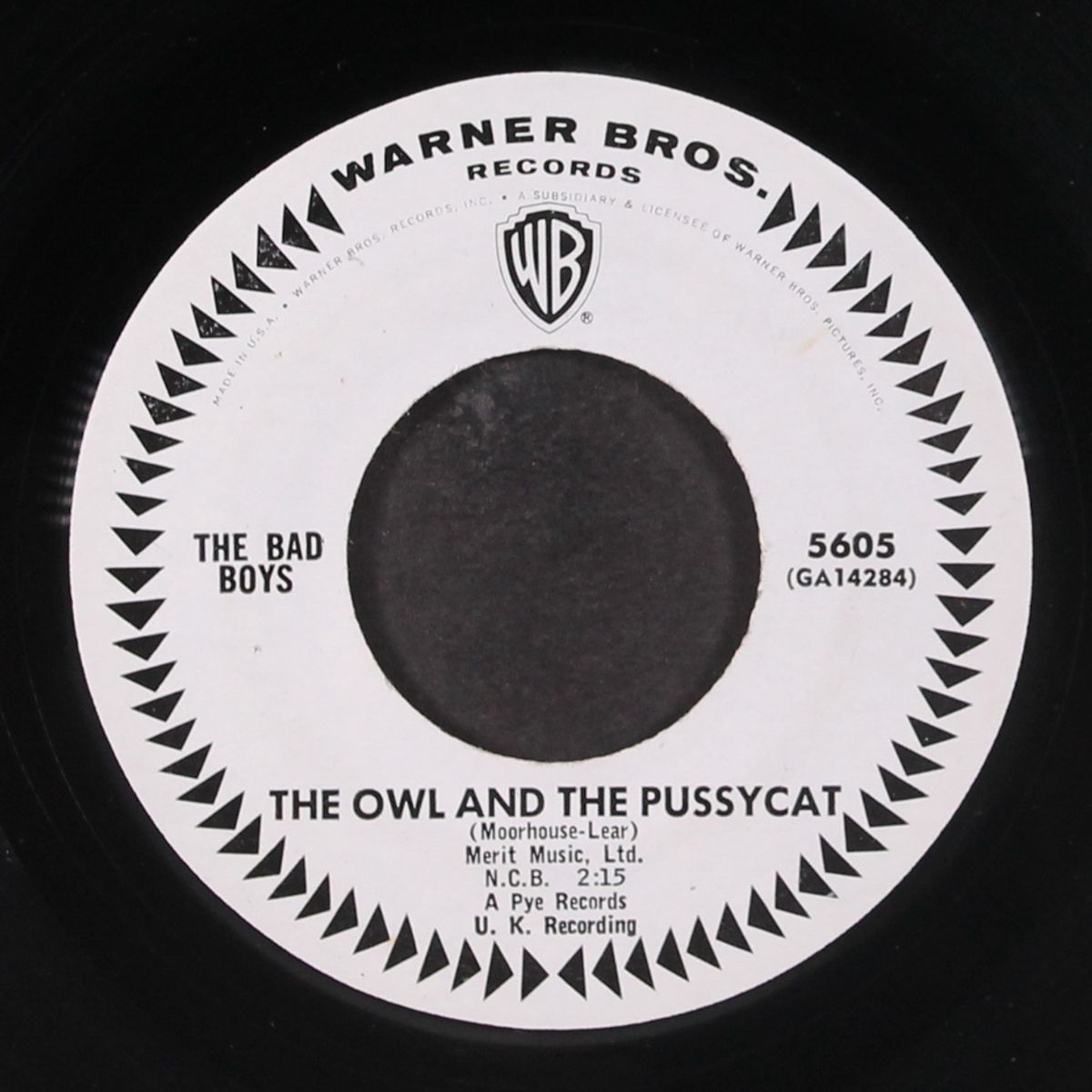 the owl and the pussycat / that's what i'll do by BAD BOYS