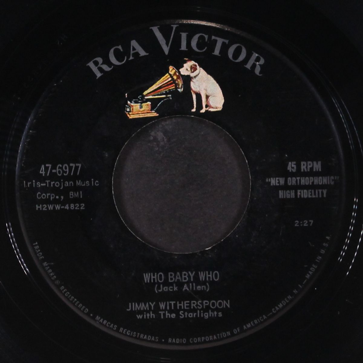 ain't nobody's business / who baby who by JIMMY WITHERSPOON