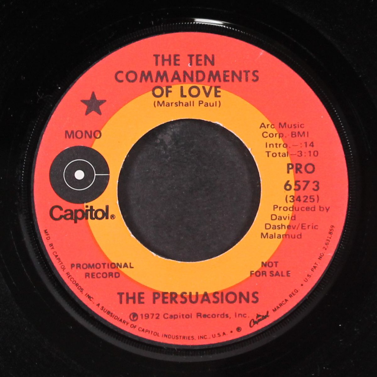the ten commandments of love by PERSUASIONS