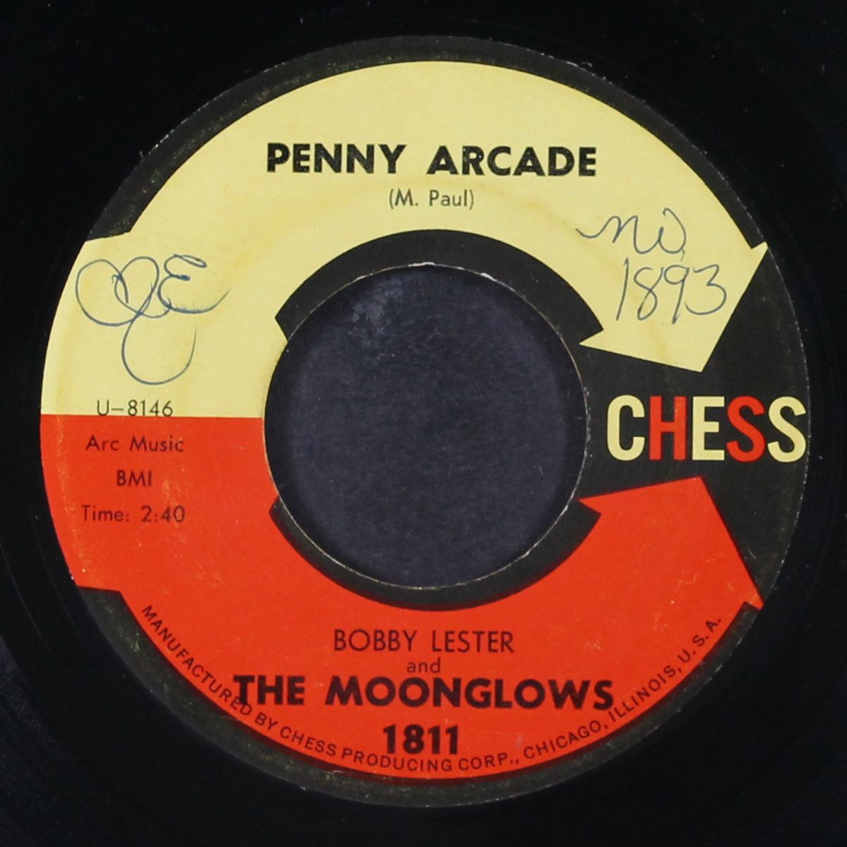 blue velvet / penny arcade by BOBBY LESTER & MOONGLOWS