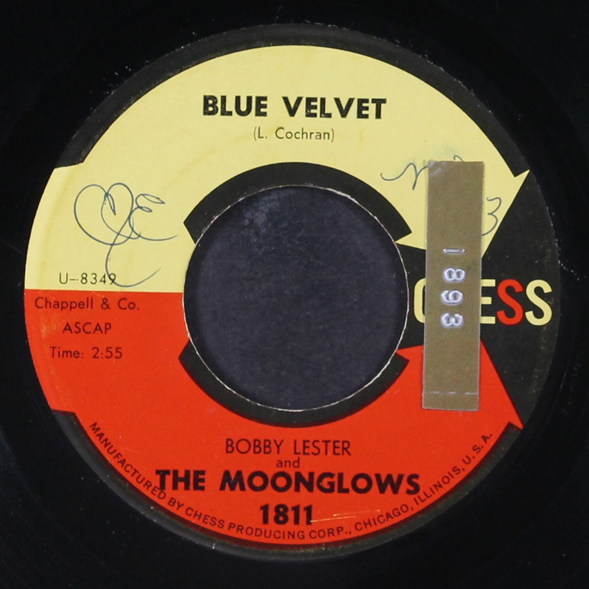 blue velvet / penny arcade by BOBBY LESTER & MOONGLOWS