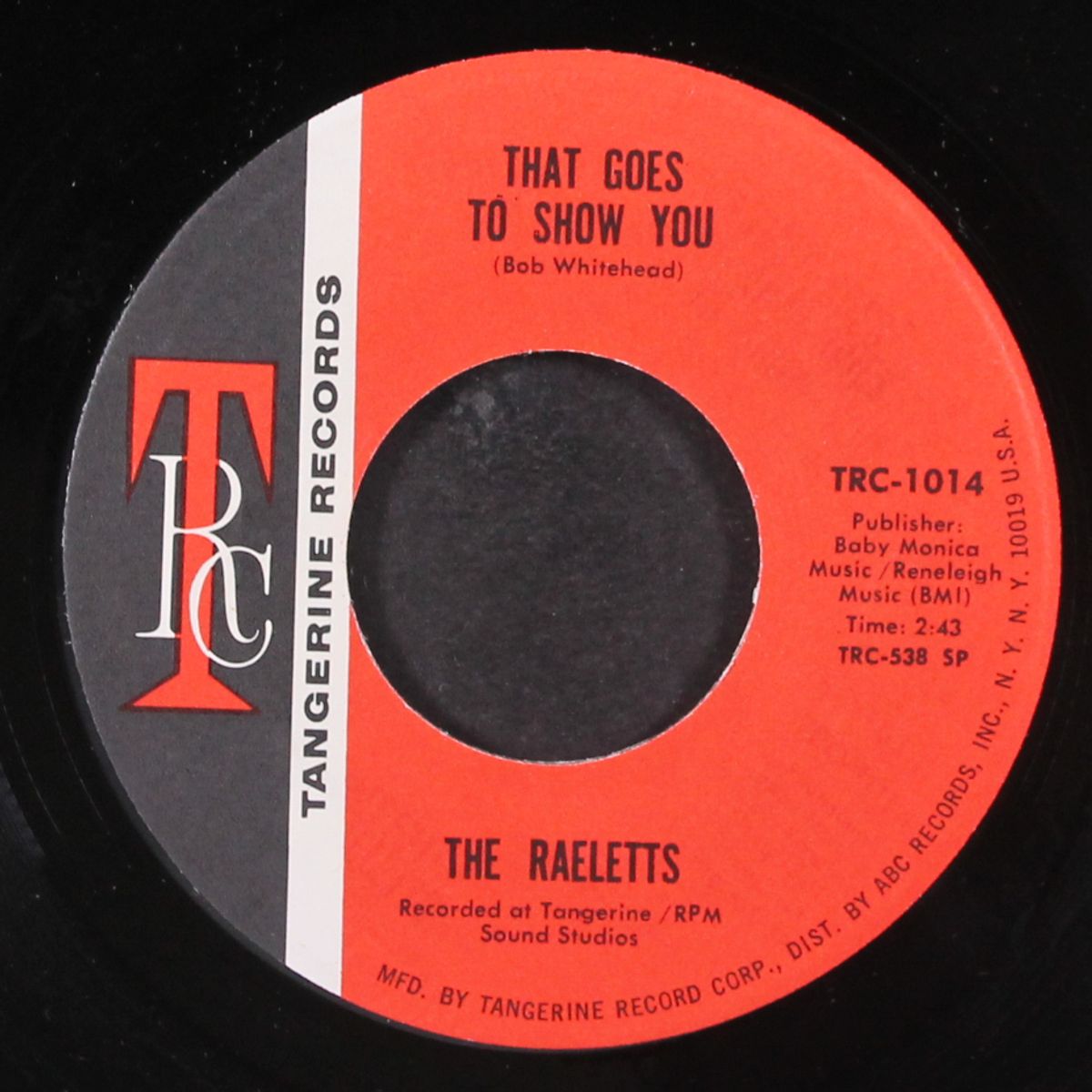 bad water / that goes to show you by RAELETTS