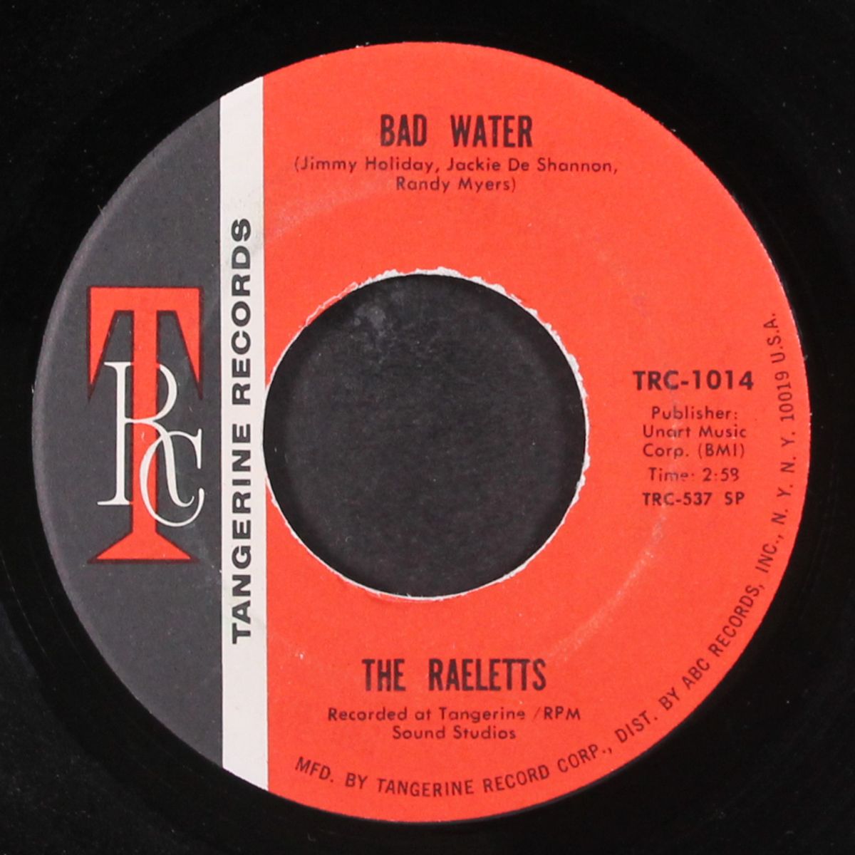 bad water / that goes to show you by RAELETTS