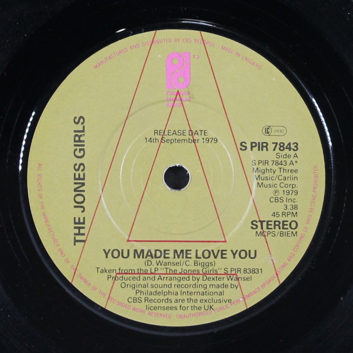 you made me love you / i'm at your mercy by JONES GIRLS