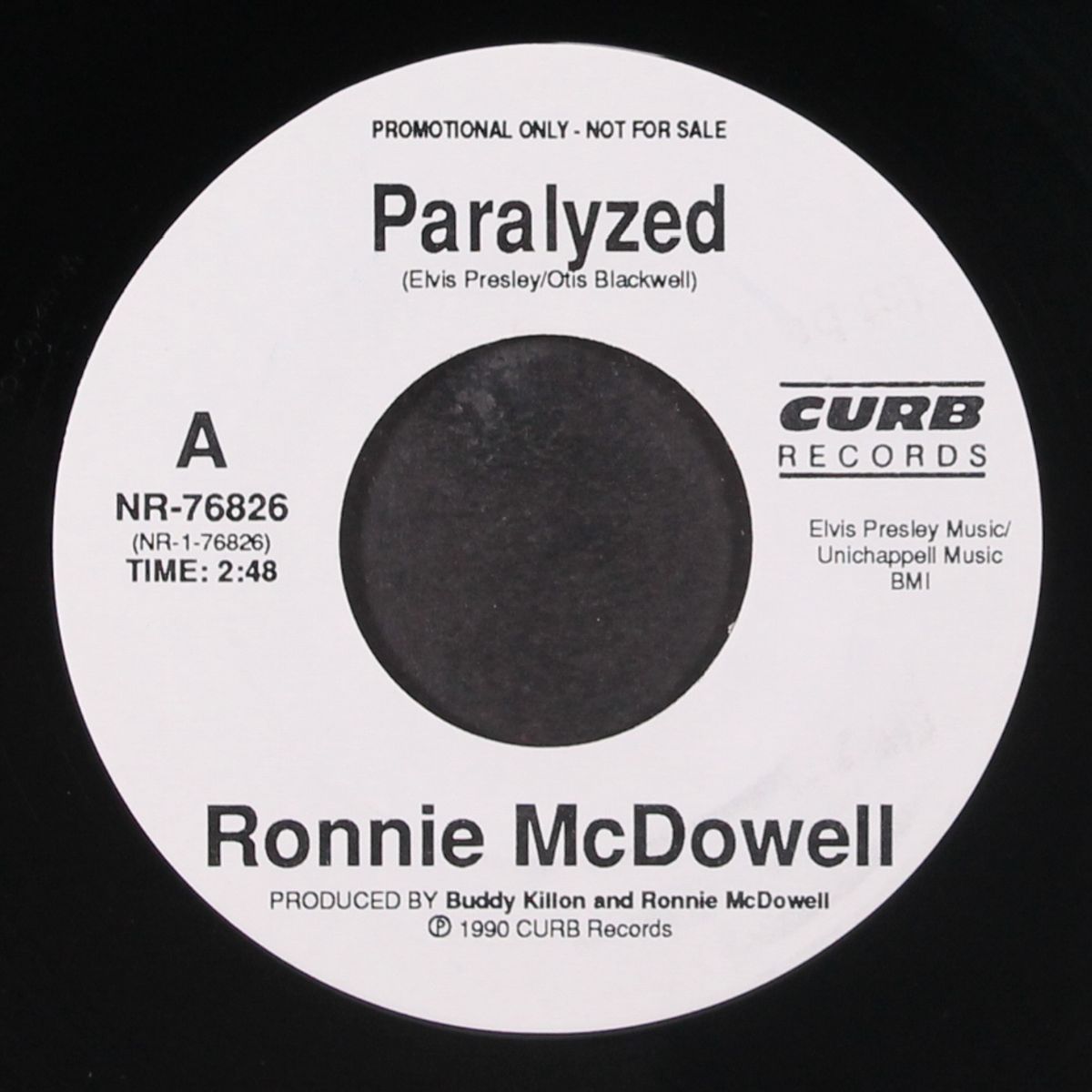 paralyzed by RONNIE MCDOWELL