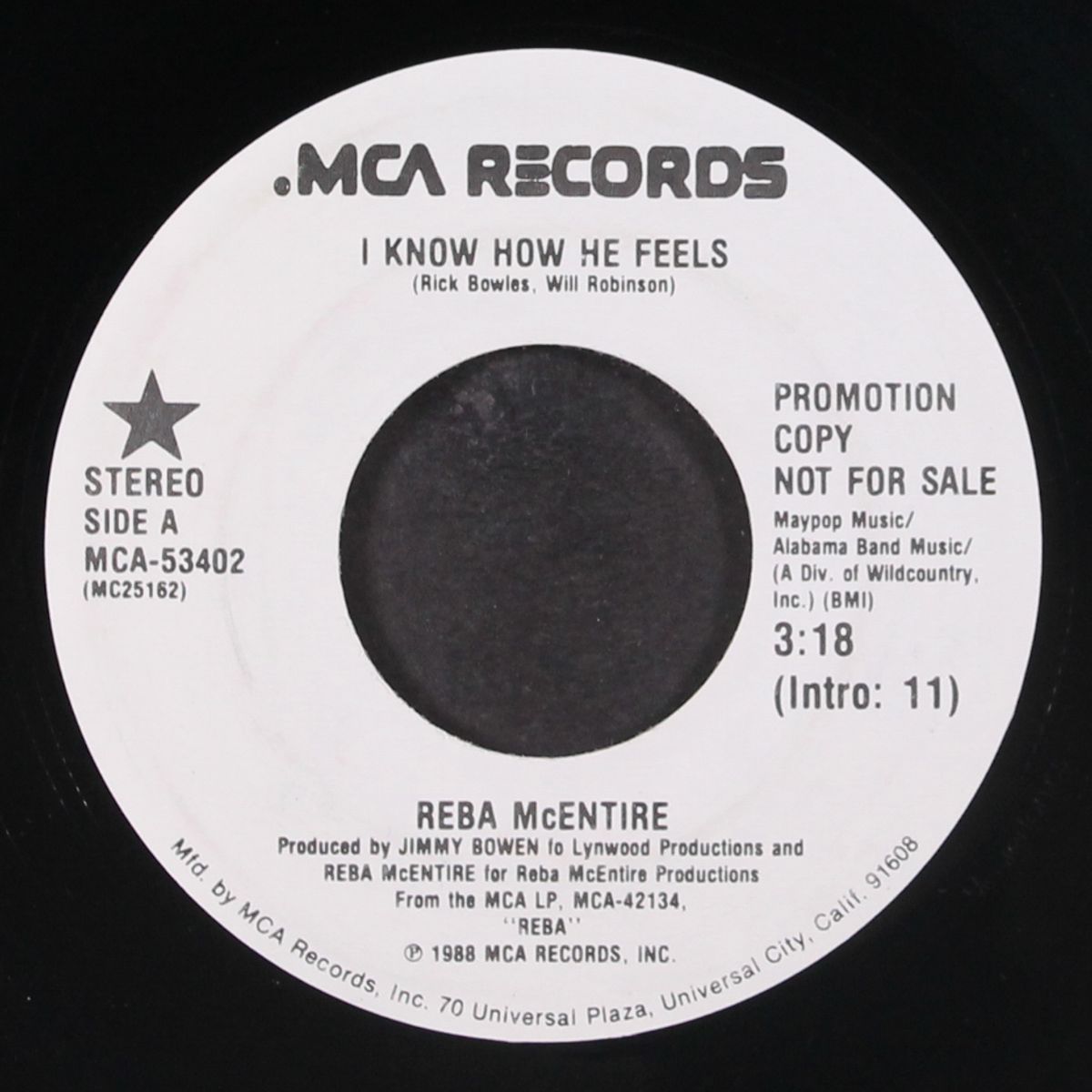 i know how he feels by REBA MCENTIRE