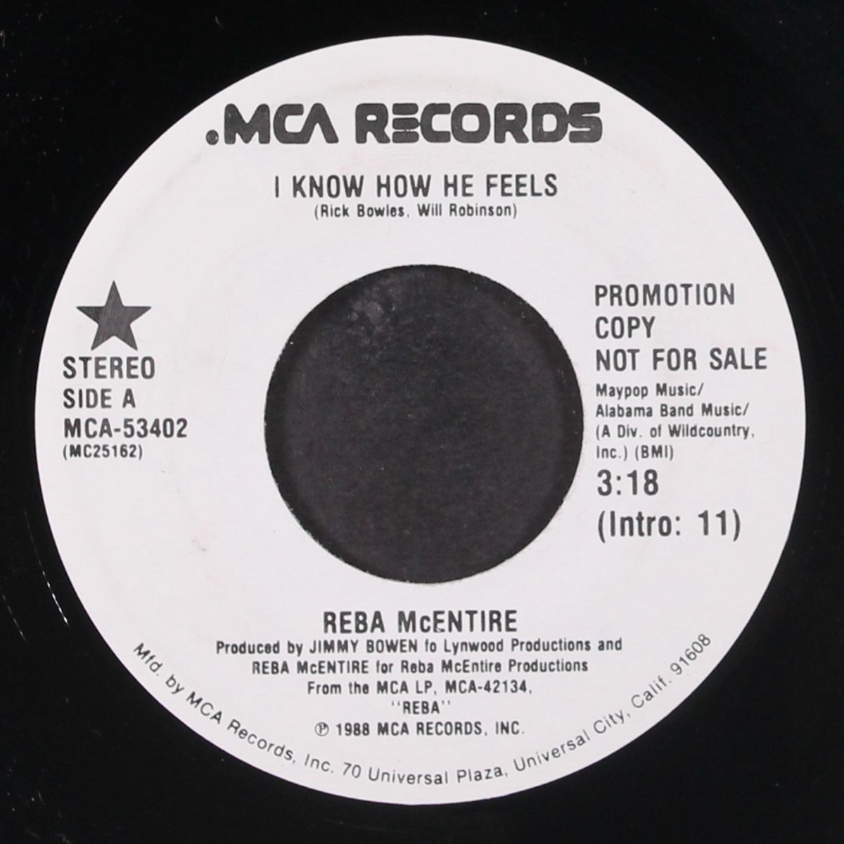 i know how he feels by REBA MCENTIRE