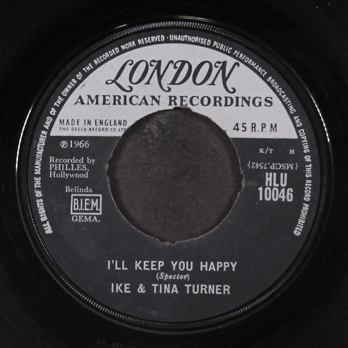 river deep mountain high / i'll keep you happy by IKE & TINA TURNER