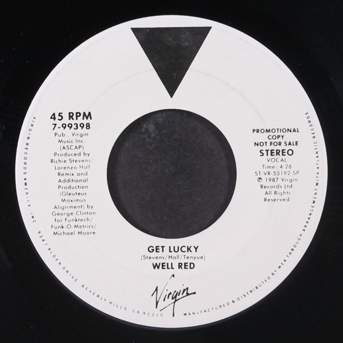 get lucky by WELL RED