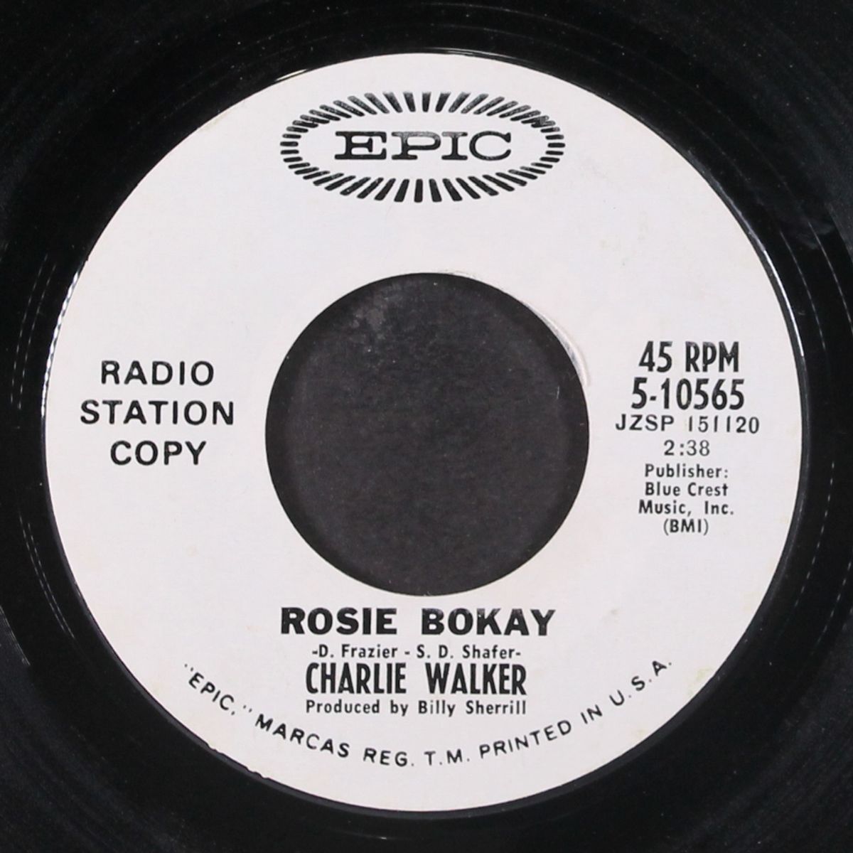 honky tonk women / rosie bokay by CHARLIE WALKER