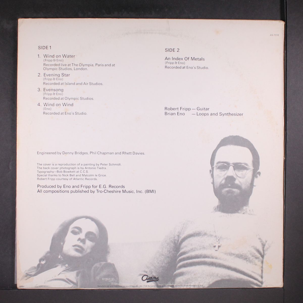 evening star by FRIPP & ENO