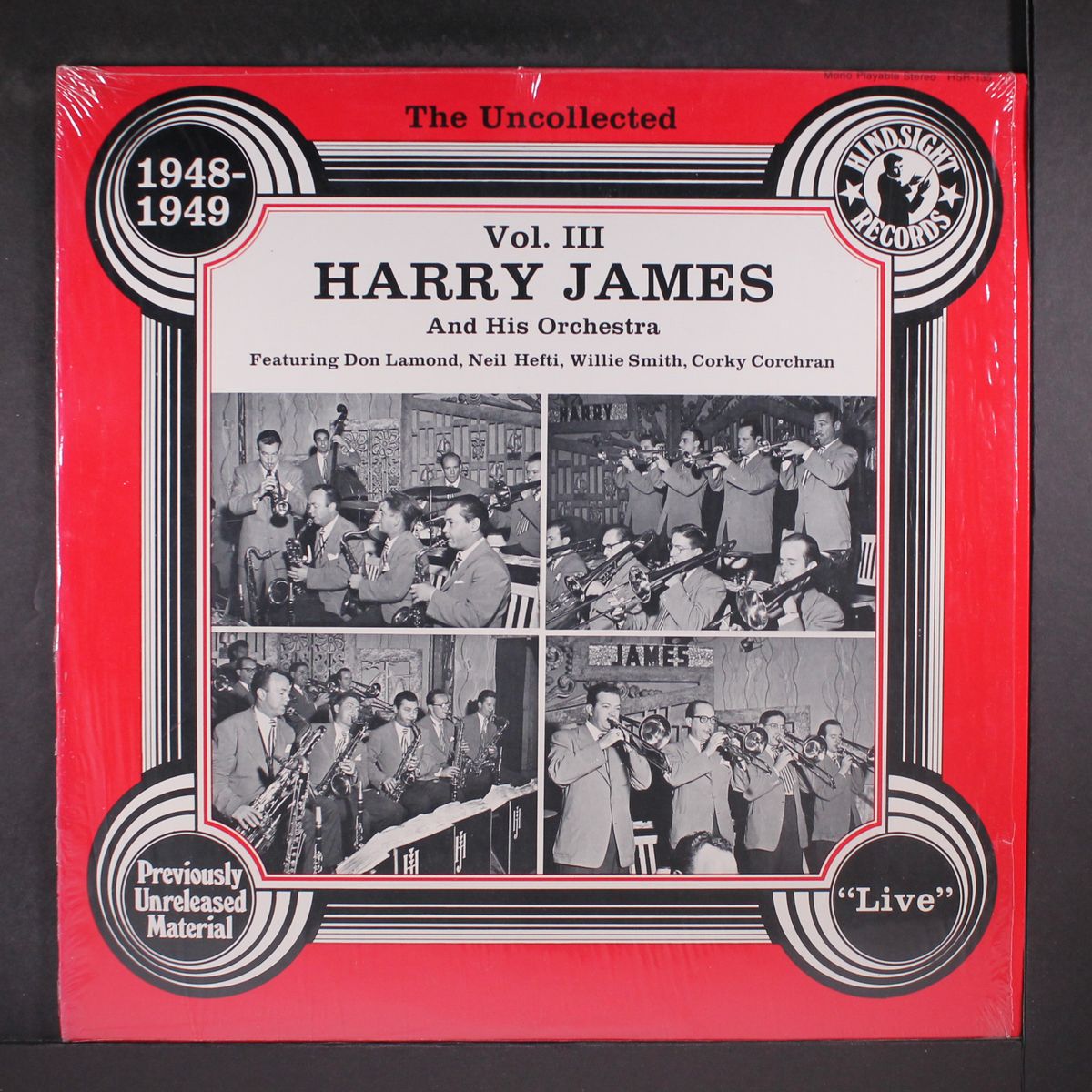 the uncollected, vol. 3 1948-1949 by HARRY JAMES