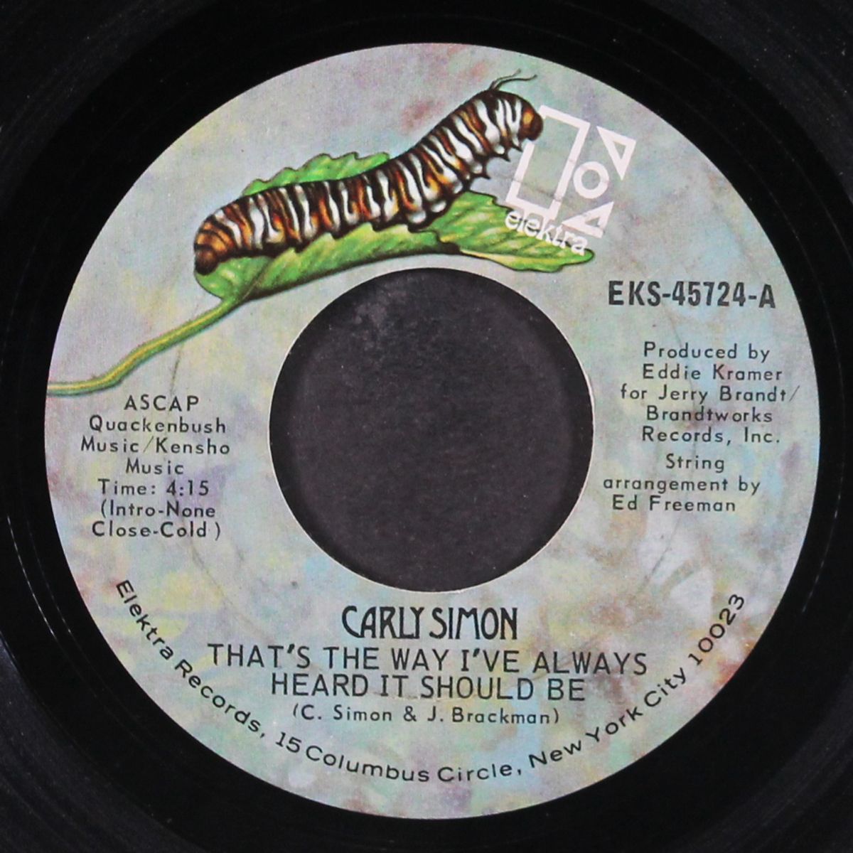 that's the way i've always heard it should be / alone by CARLY SIMON