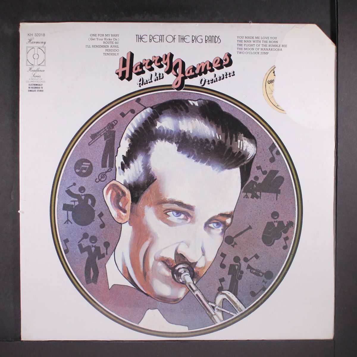 the beat of the big bands by HARRY JAMES