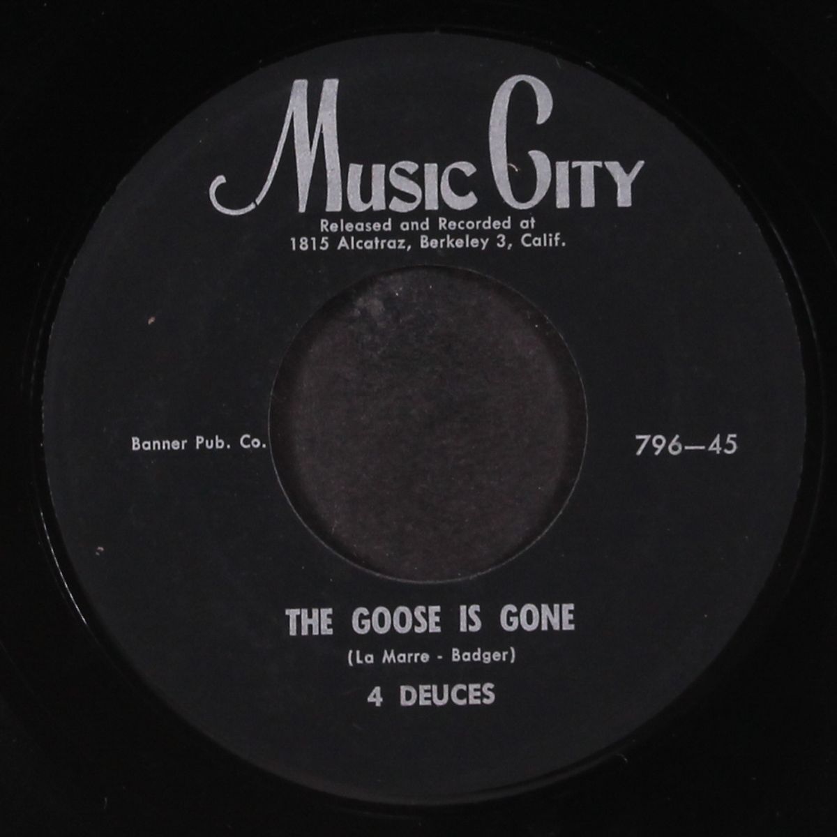down it went / the goose is gone by FOUR DEUCES