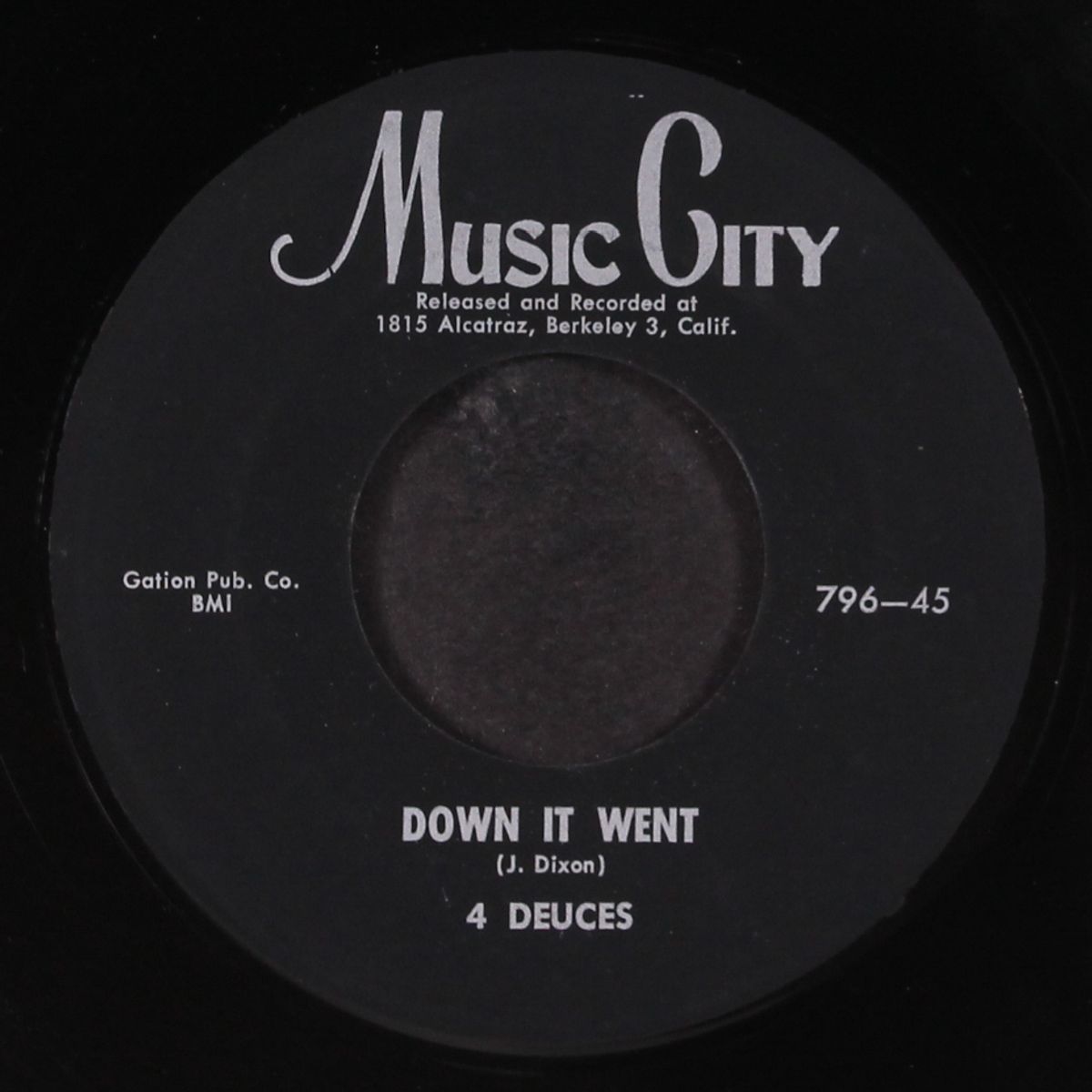 down it went / the goose is gone by FOUR DEUCES