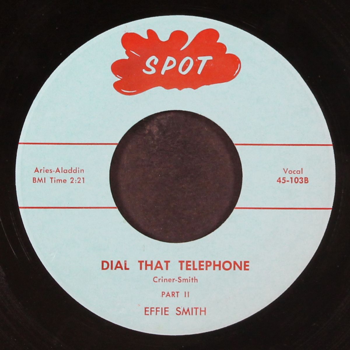 dial that telephone by EFFIE SMITH