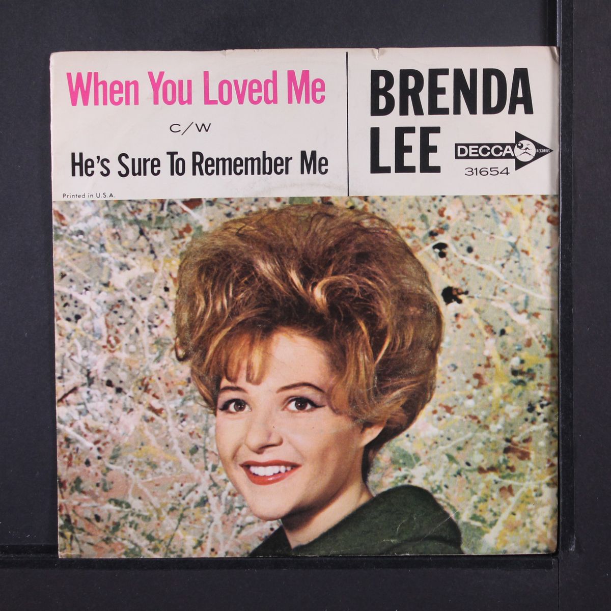 he's sure to remember me by BRENDA LEE