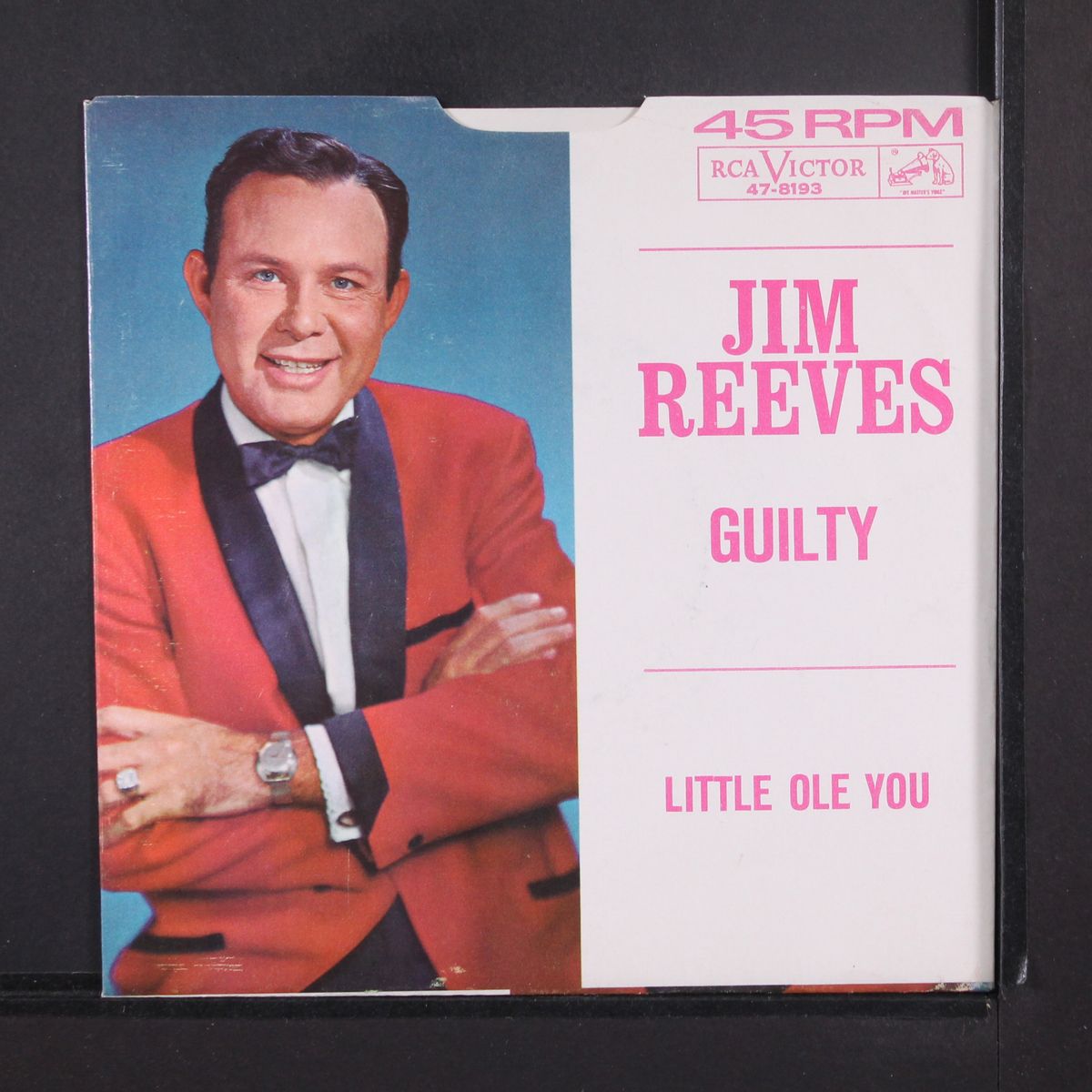 guilty / little ole you by JIM REEVES
