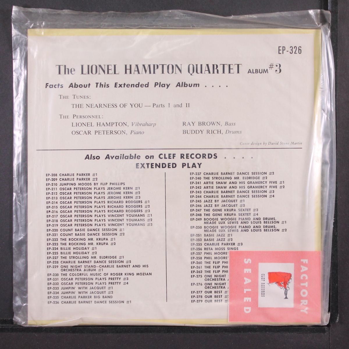 album #3 by LIONEL HAMPTON QUARTET