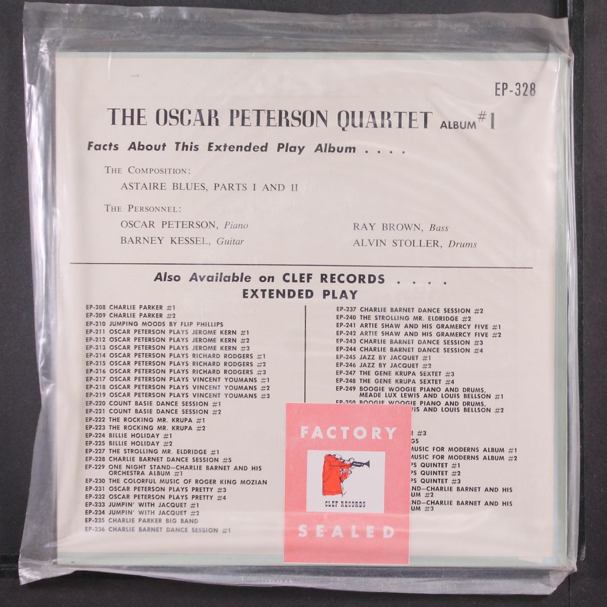 quartet #1 by OSCAR PETERSON