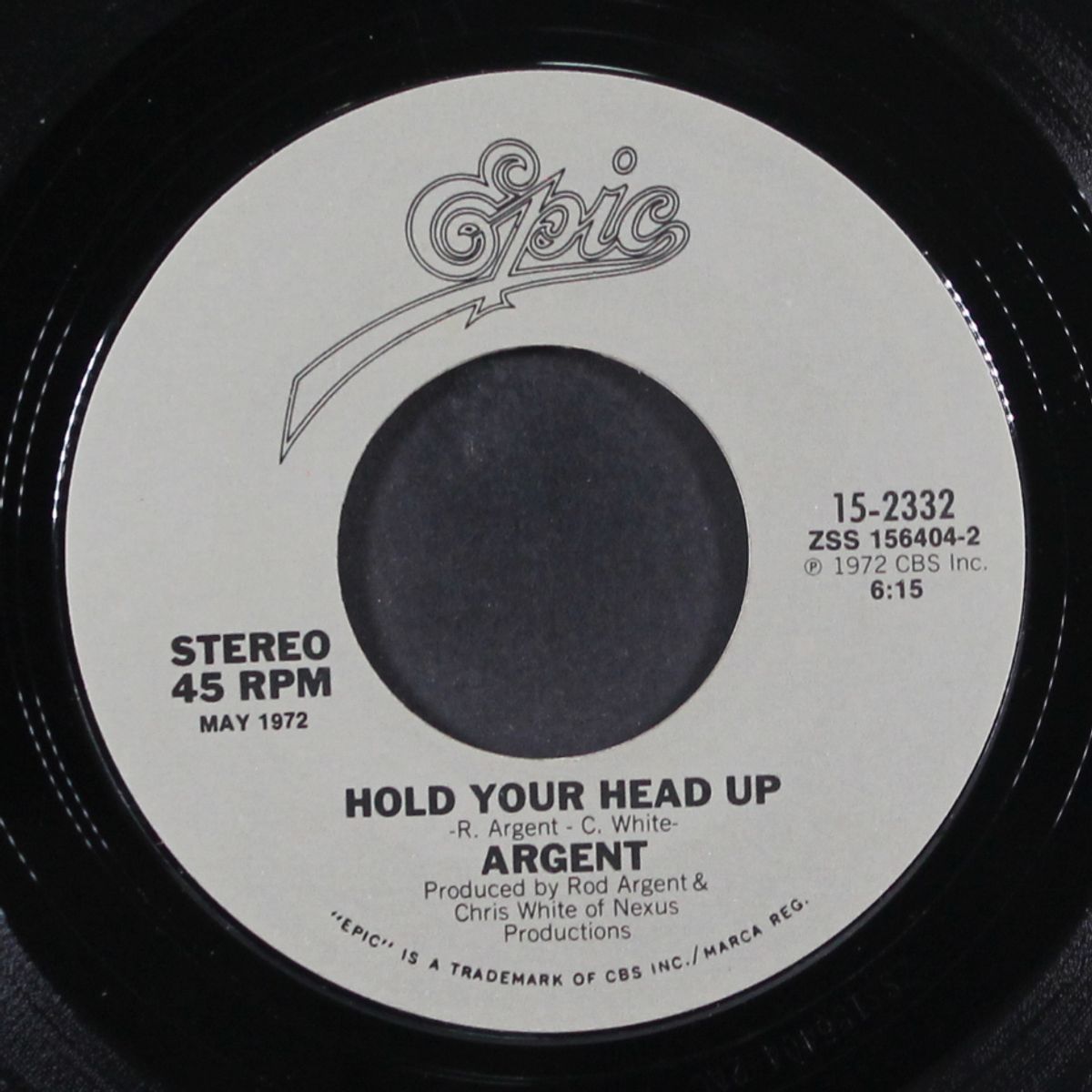 hold your head up / god gave rock & roll to you by ARGENT