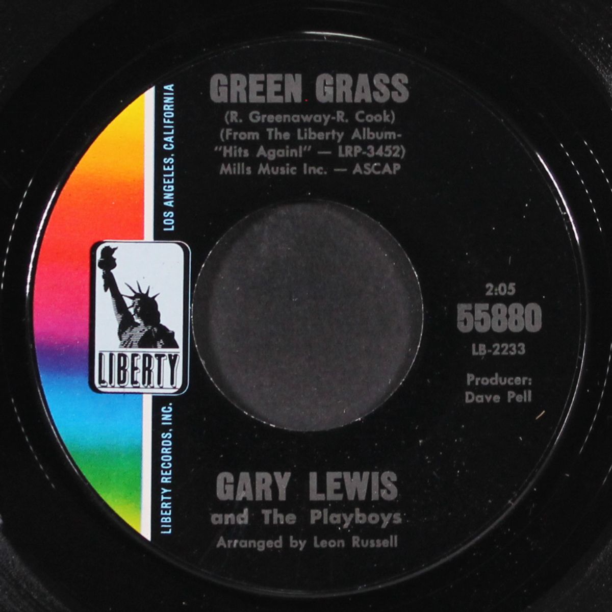 green grass / i can read between the lines by GARY LEWIS & PLAYBOYS