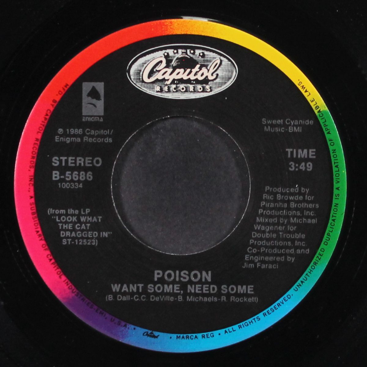 talk dirty to me / want some, need some by POISON
