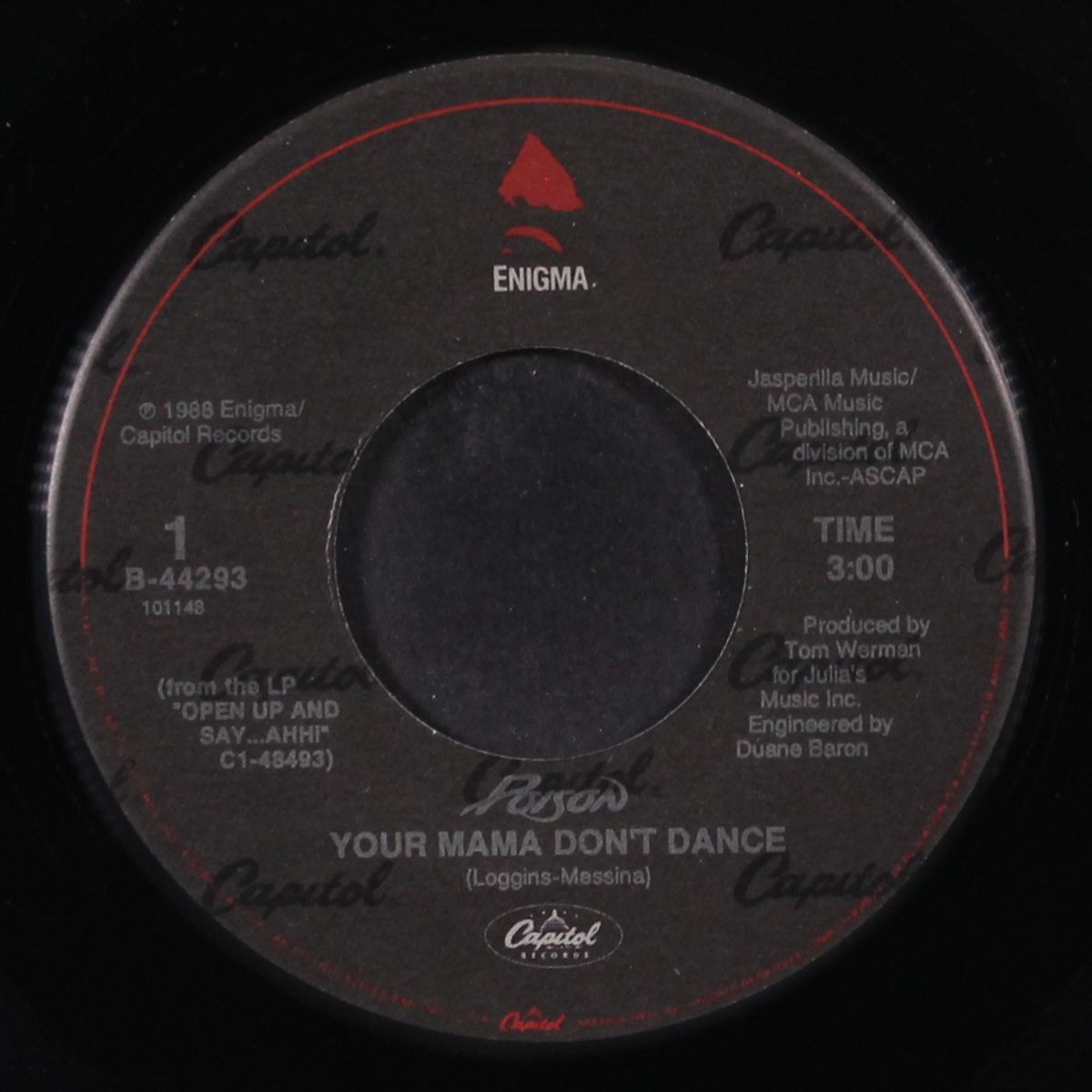 your mama don't dance / look what the cat dragged in by POISON