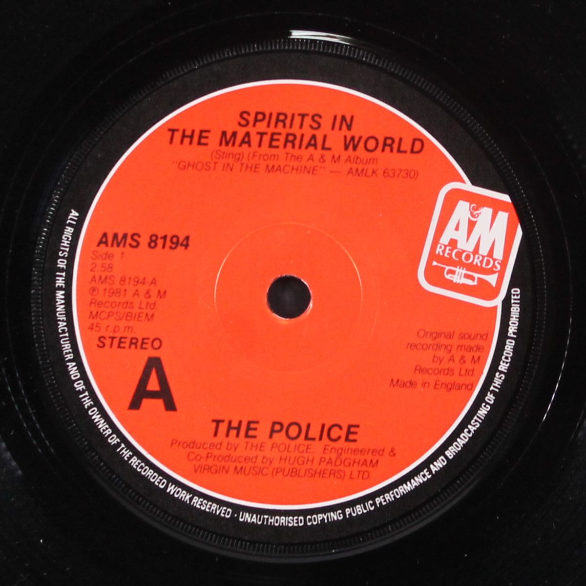spirits in the material world by POLICE