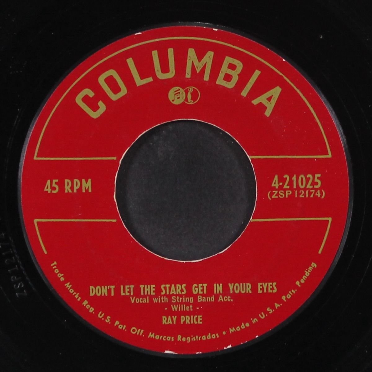 don't let the stars get in your eyes / i lost the only love i knew by RAY PRICE