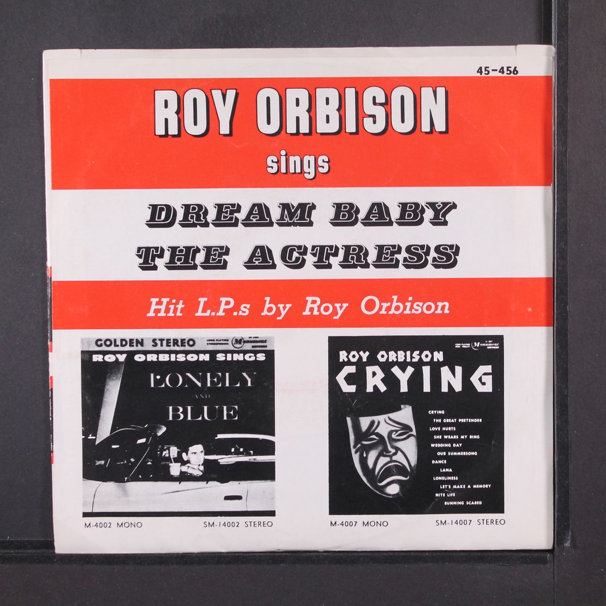 dream baby / the actress by ROY ORBISON