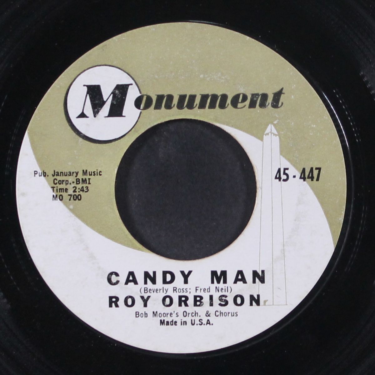 crying / candy man by ROY ORBISON