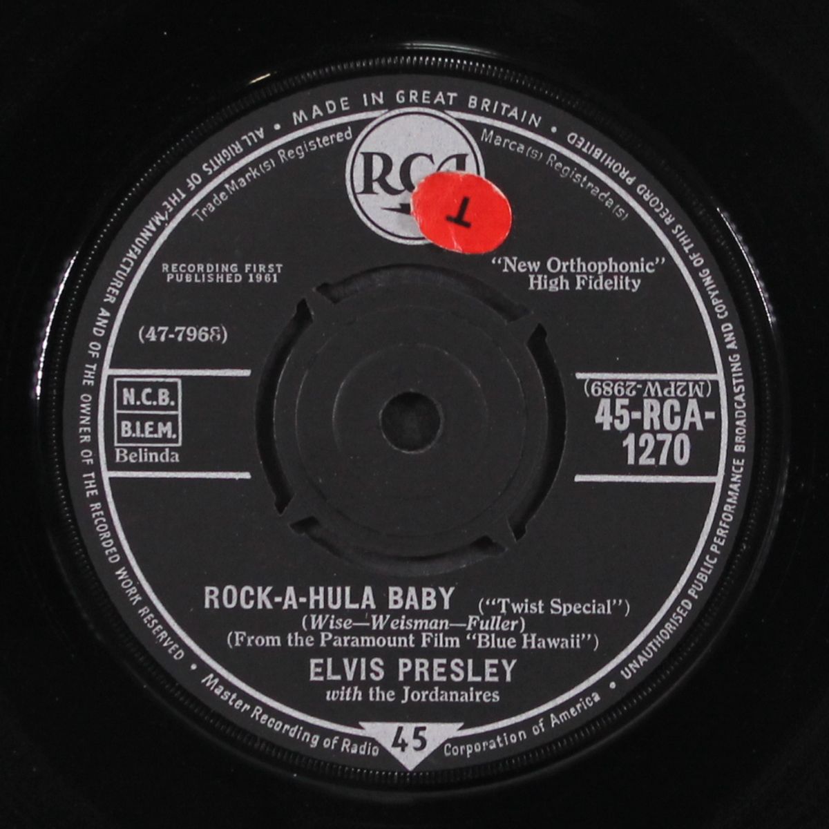 can't help falling in love / rock-a-hula baby by ELVIS PRESLEY
