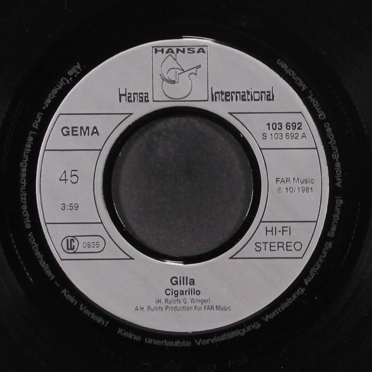 cigarillo by GILLA