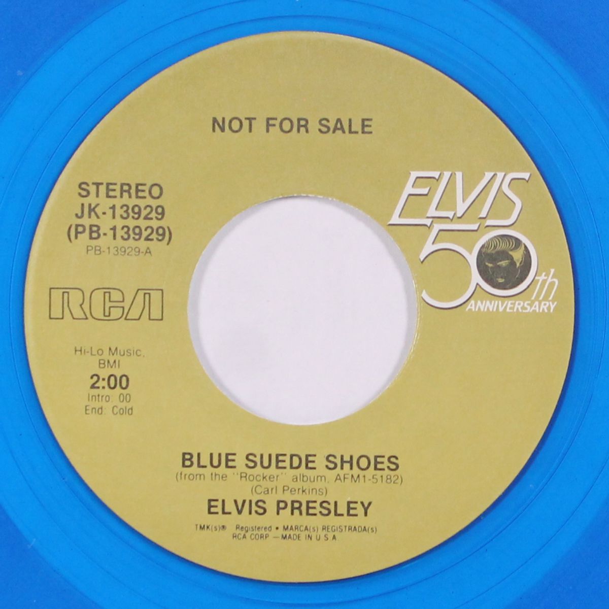 blue suede shoes / same by ELVIS PRESLEY