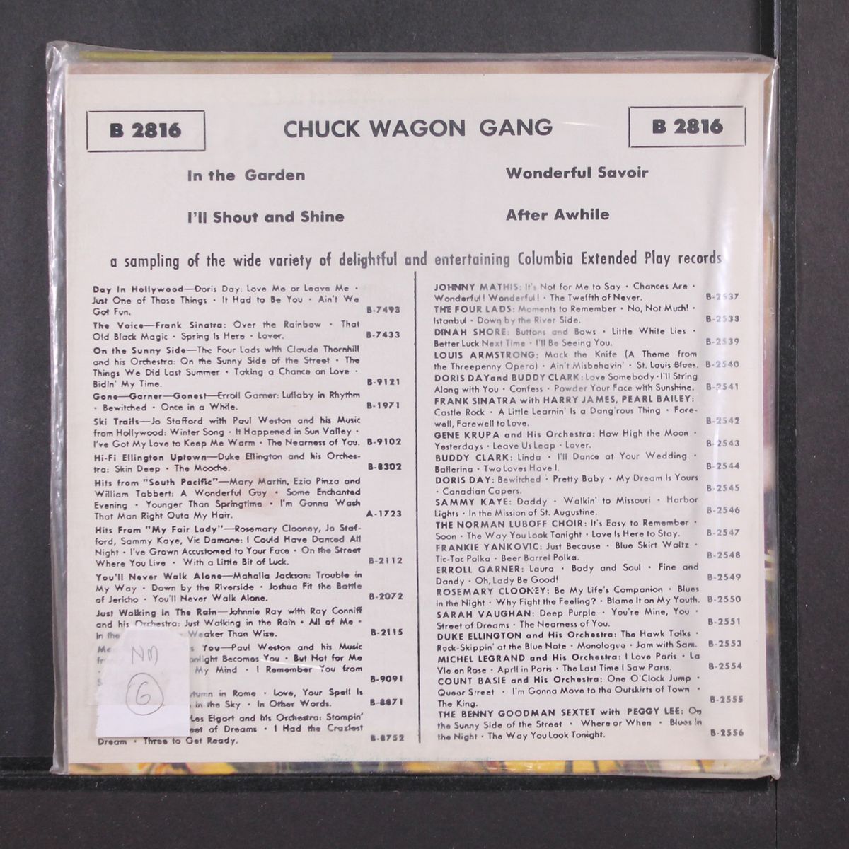 in the garden by CHUCK WAGON GANG