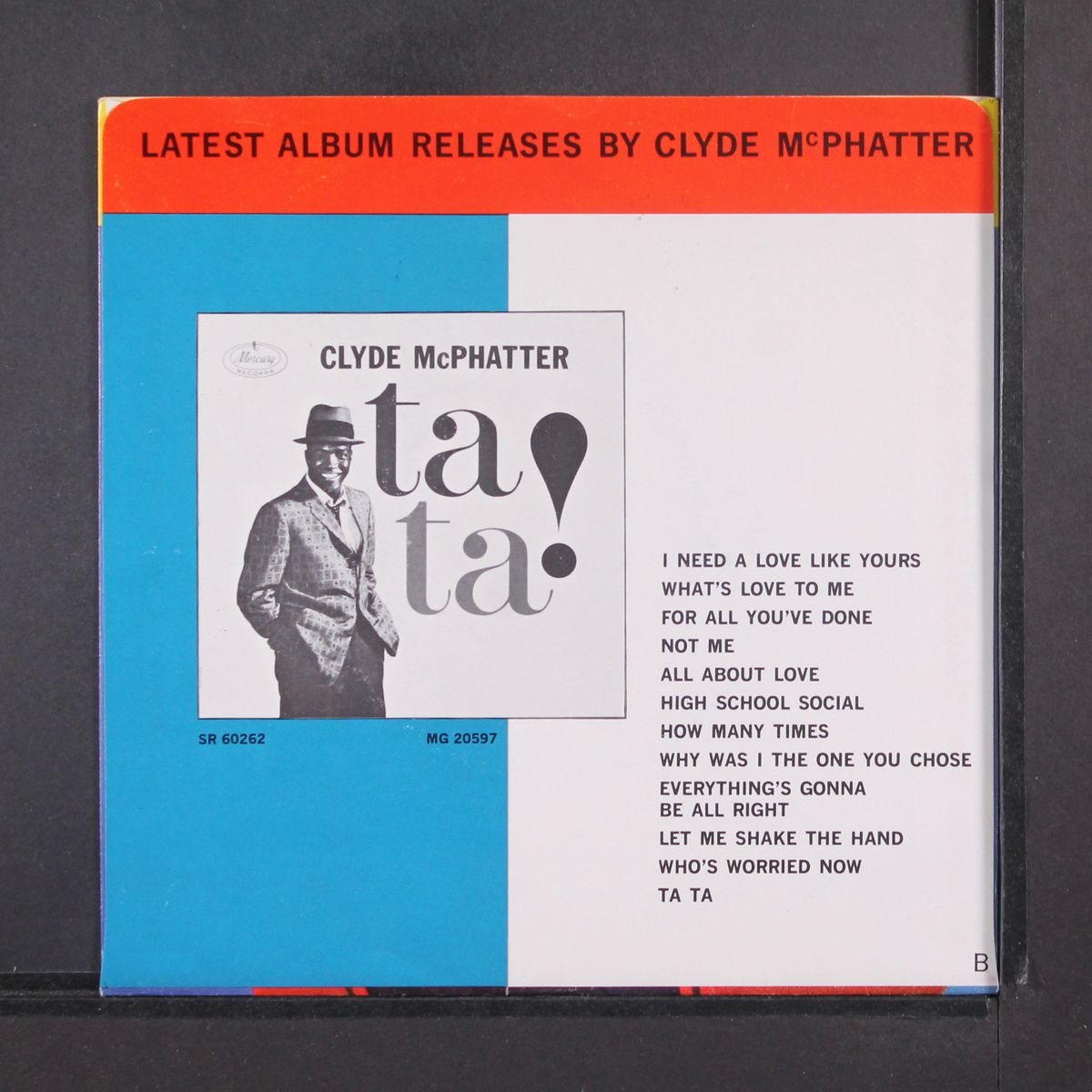 lover please / let's forget about the past by CLYDE MCPHATTER