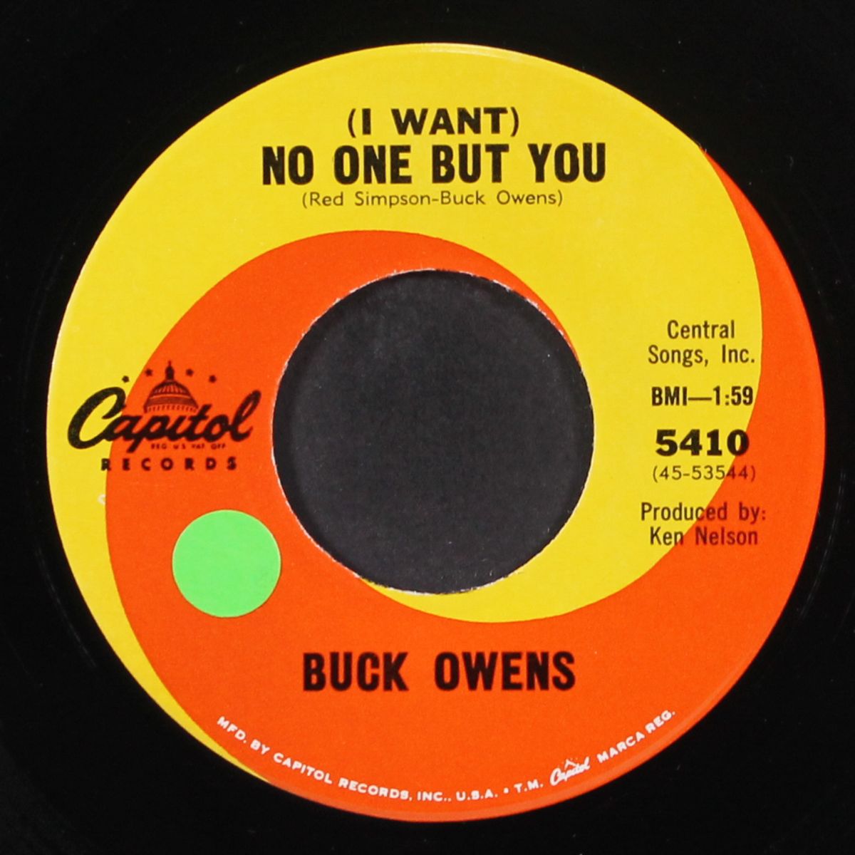before you go / no one but you by BUCK OWENS