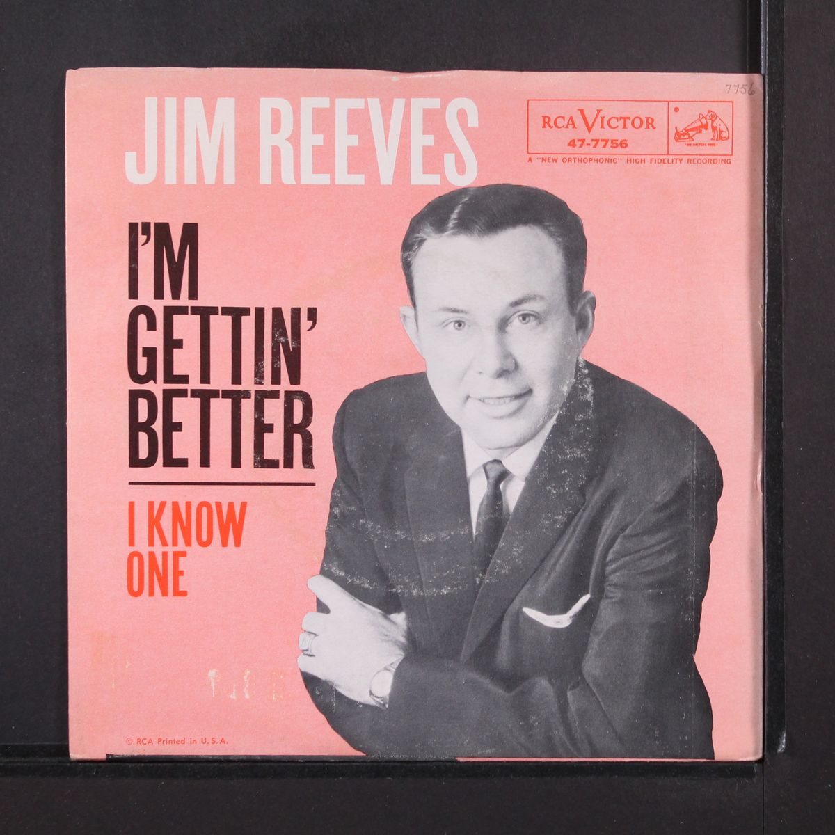 i'm gettin' better by JIM REEVES