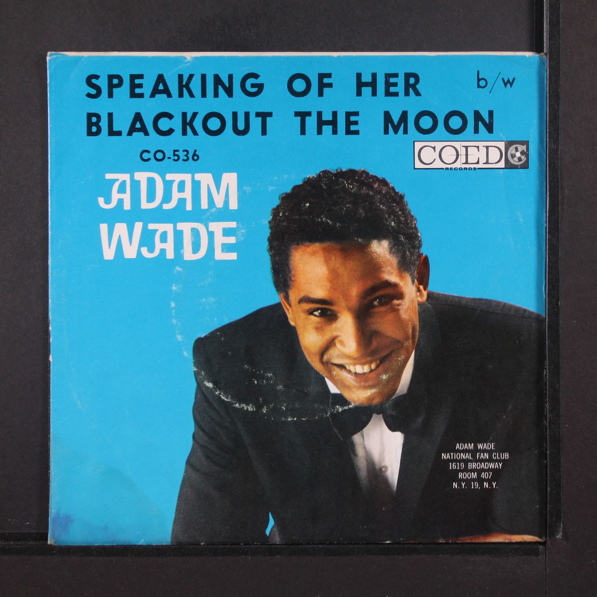 speaking of her by ADAM WADE
