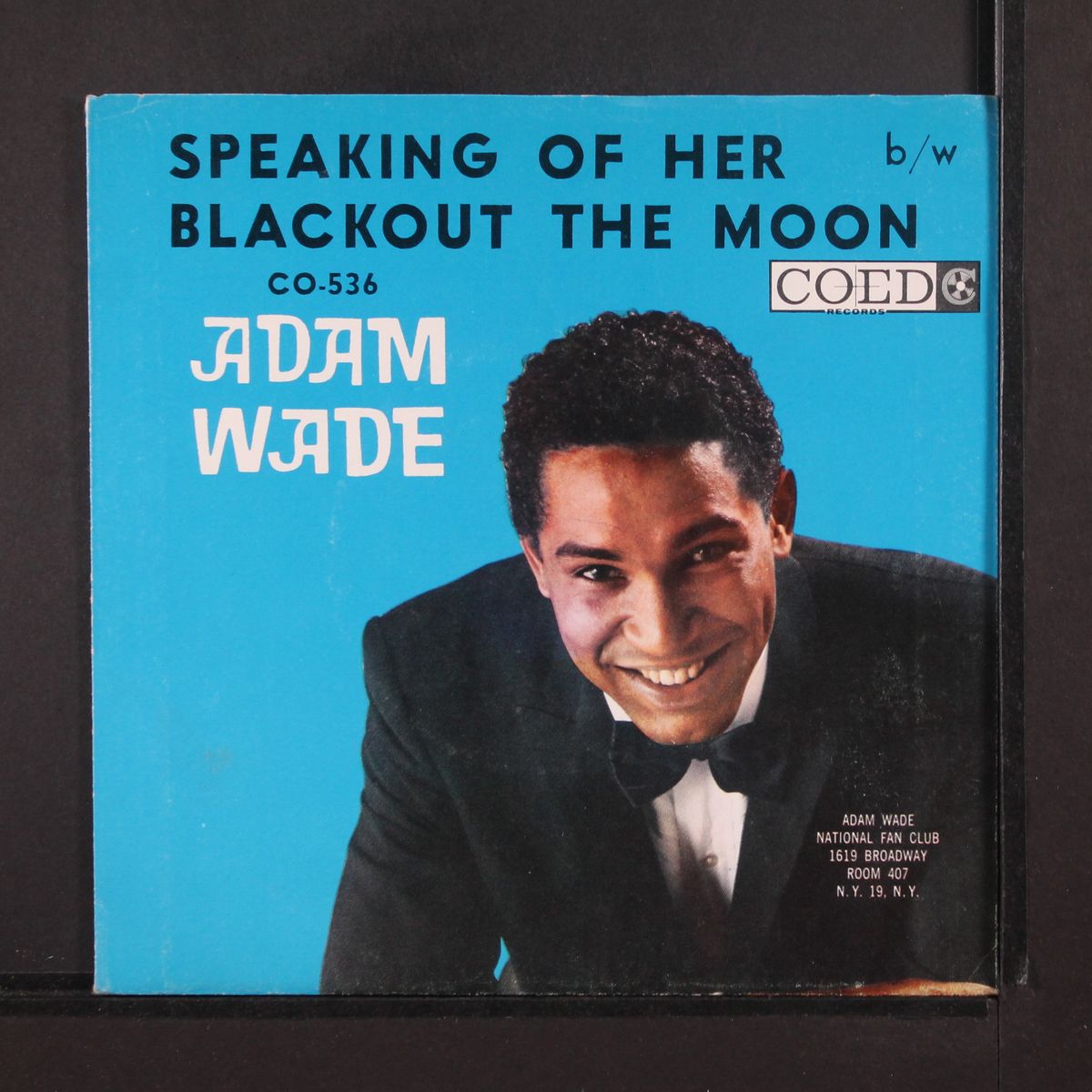speaking of her by ADAM WADE