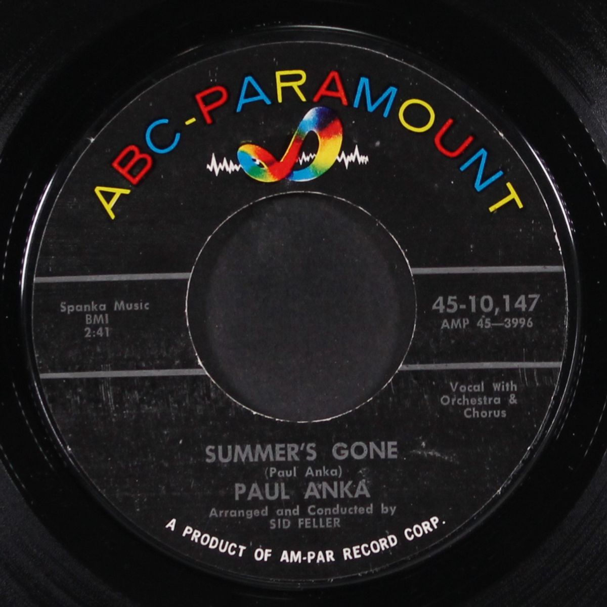 summer's gone by PAUL ANKA
