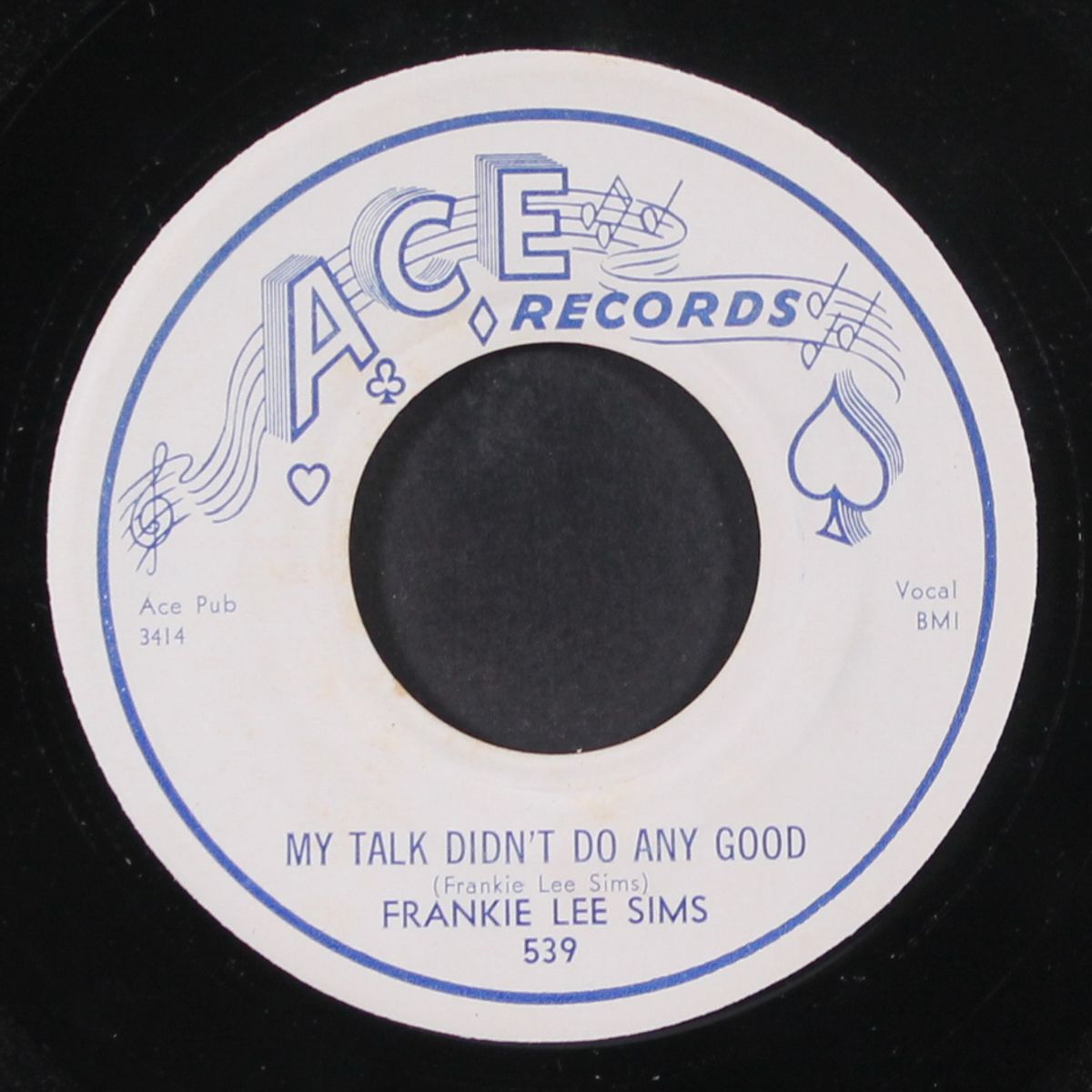 my talk didn't do any good / i warned you baby by FRANKIE LEE SIMS