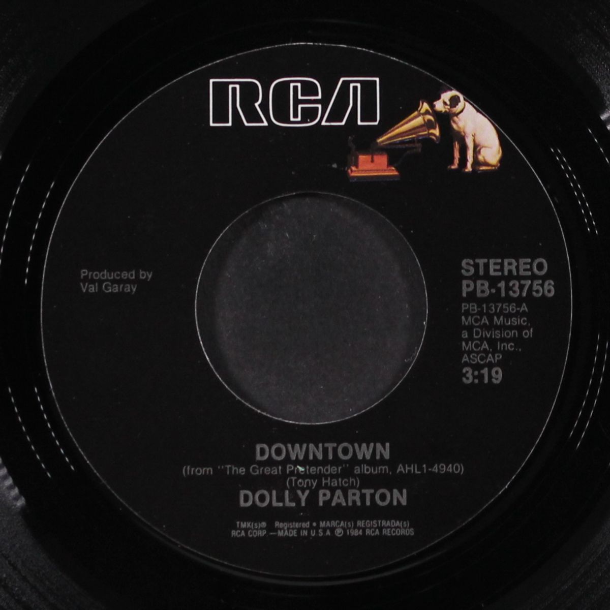 downtown by DOLLY PARTON