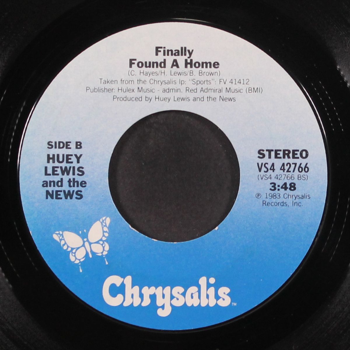 i want a new drug / finally found a home by HUEY LEWIS & NEWS