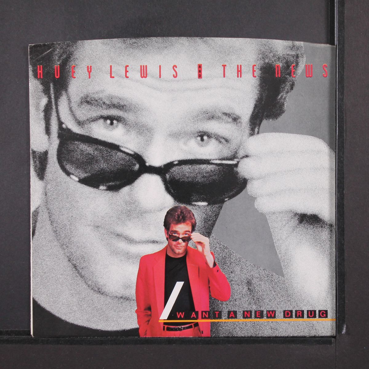 i want a new drug / finally found a home by HUEY LEWIS & NEWS