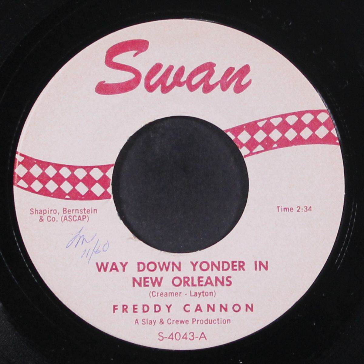 way down yonder in new orleans / fractured by FREDDY CANNON