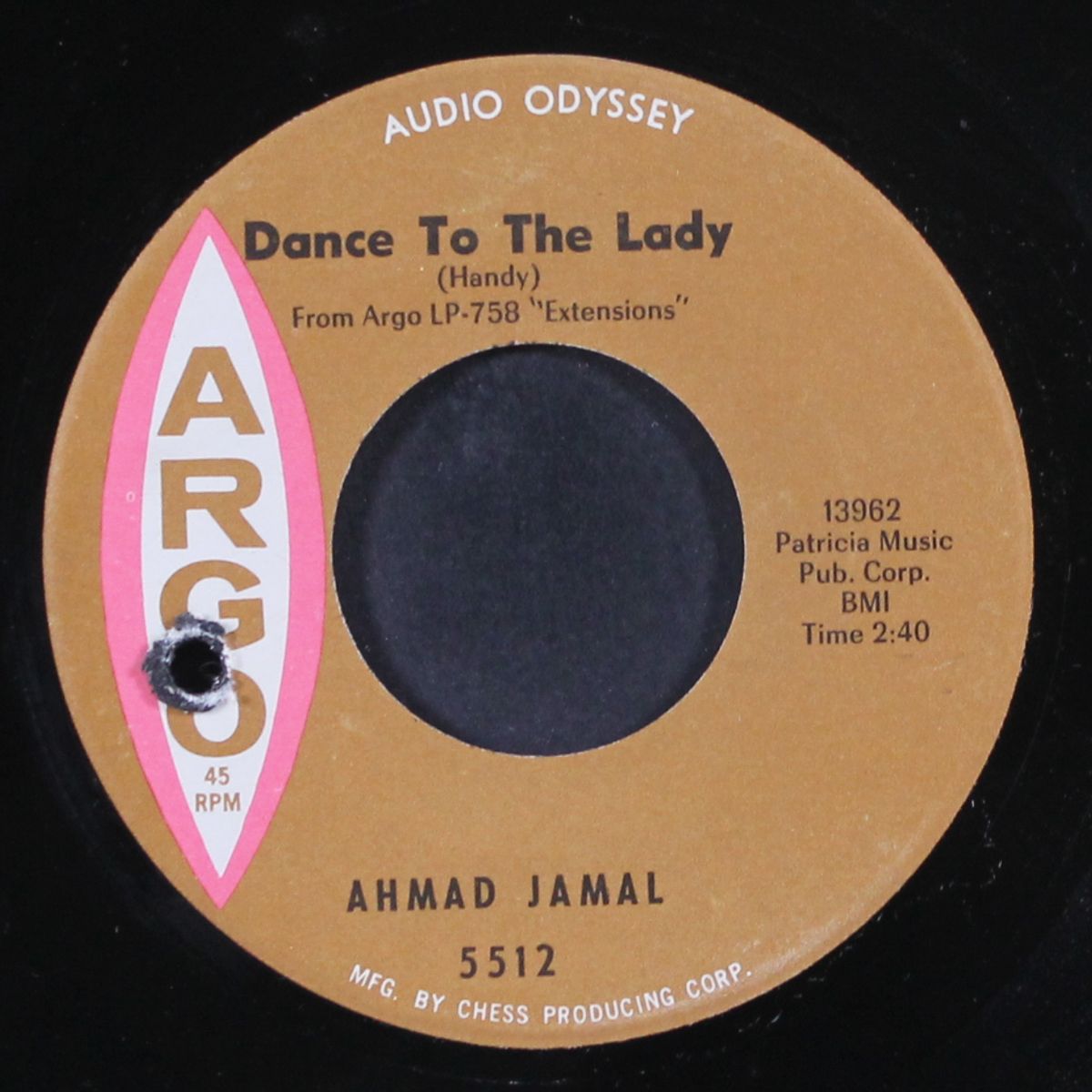 this terrible planet / dance to the lady by AHMAD JAMAL