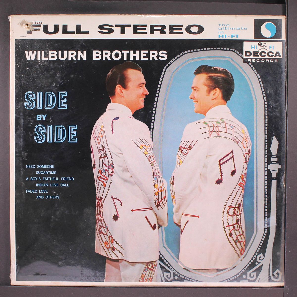 side by side by WILBURN BROTHERS
